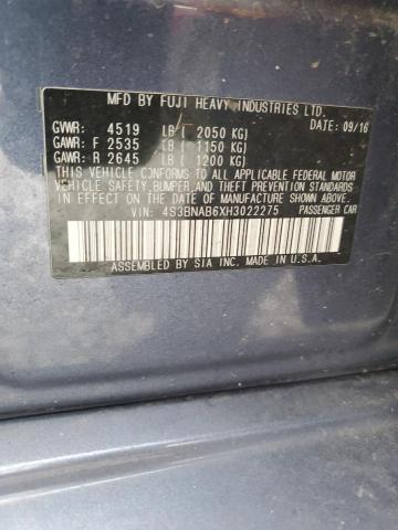 4S3BNAB6XH3022275 Subaru Legacy 2.5i