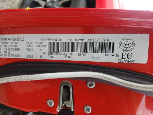 1C6RR7MTXGS224067 RAM 1500 Sport