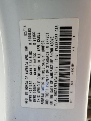 1HGCR2F54EA156112 Honda Accord Sport