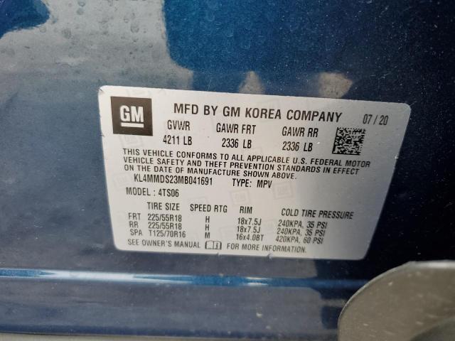 KL4MMDS23MB041691 Buick Encore Gx Select