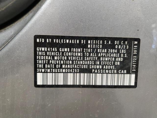 3VW7M7BUXRM004253 Volkswagen JETTA SE