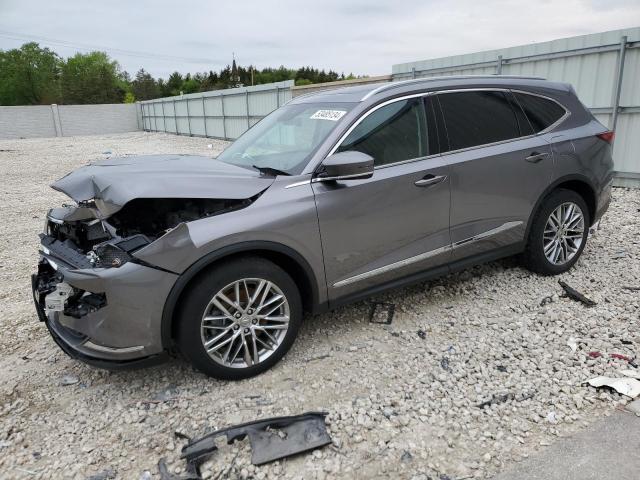 Auction sale of the 2022 Acura Mdx Advance, vin: 5J8YE1H83NL024885, lot number: 53485134