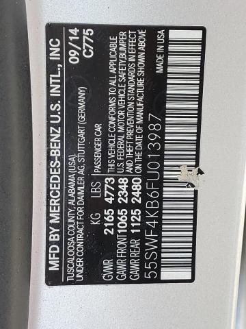 55SWF4KB6FU013987 Mercedes-Benz C 300 4matic