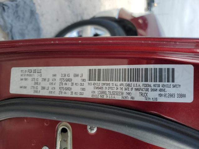 1C6RR6LT9JS232230 RAM 1500 Slt