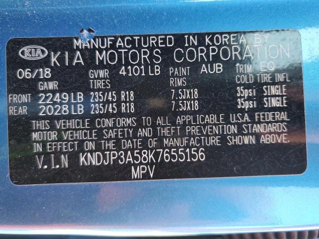 KNDJP3A58K7655156 KIA SOUL +