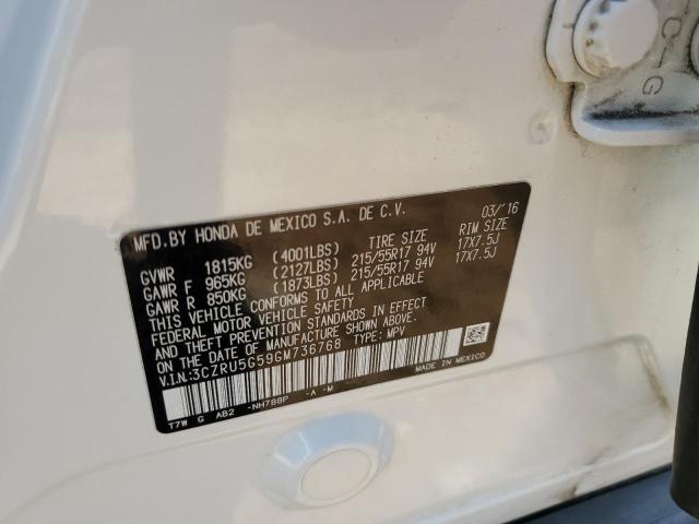 3CZRU5G59GM736768 Honda HR-V EX