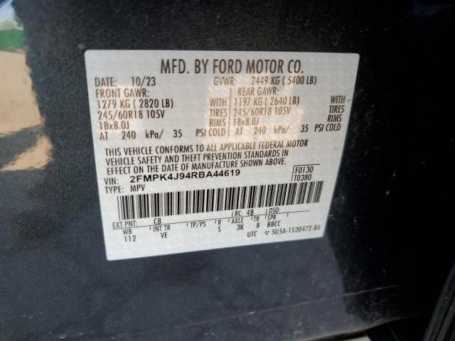 2FMPK4J94RBA44619 Ford EDGE SEL