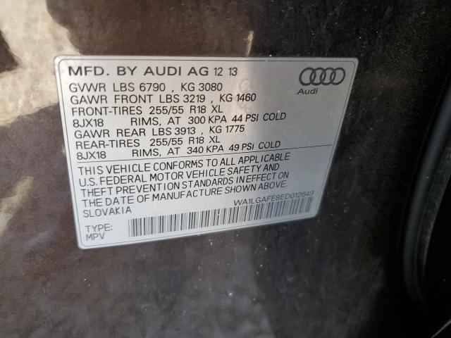 WA1LGAFE8ED012649 Audi Q7 Premium Plus
