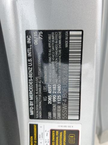 55SWF4JB0FU082868 Mercedes-Benz C 300