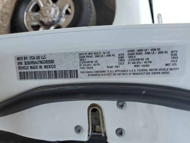 3C6UR5HJ7NG392602 RAM 2500 Tradesman