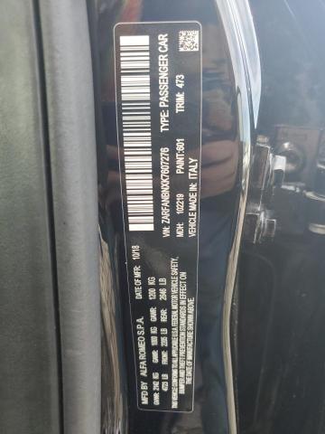 ZARFANBNXK7607276 Alfa Romeo GIULIA TI