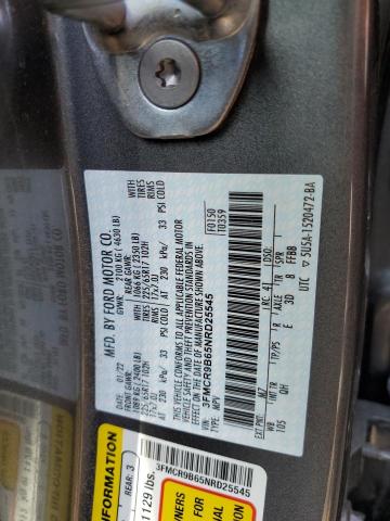 3FMCR9B65NRD25545 Ford BRONCO SPO
