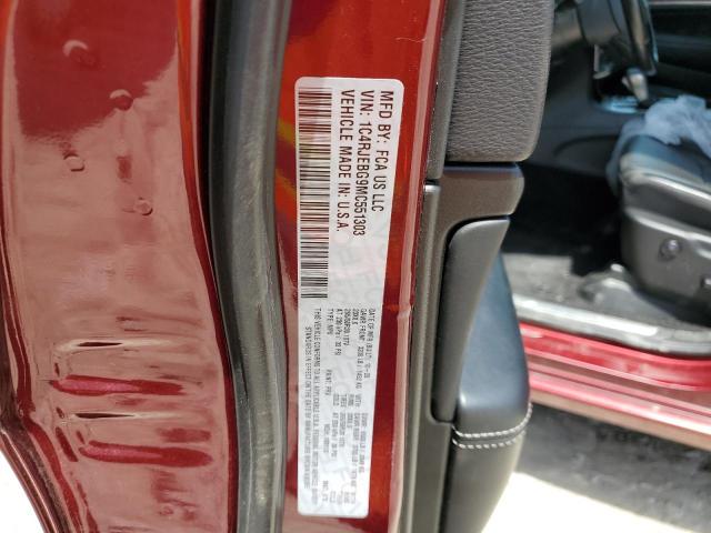 1C4RJEBG9MC551303 Jeep Grand Cherokee Limited