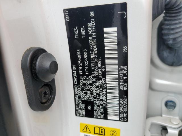 JTJBARBZ4H2132150 Lexus Nx 200t Base