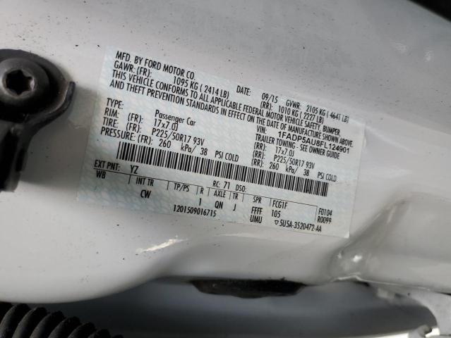 1FADP5AU8FL124901 Ford C-MAX SE