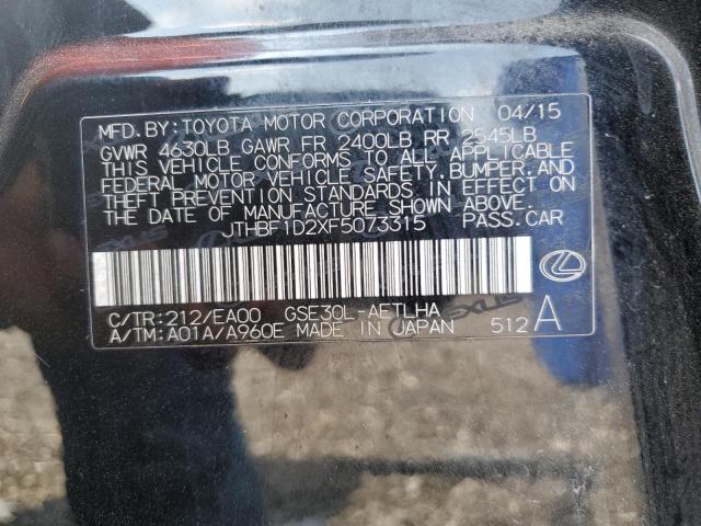 JTHBF1D2XF5073315 Lexus IS 250