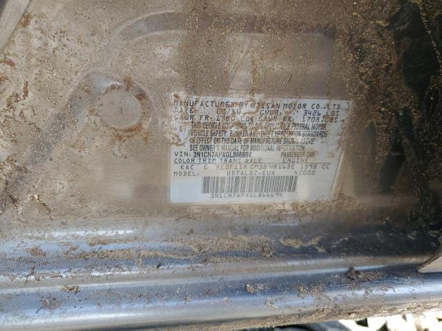 3N1CN7APXGL866694 Nissan VERSA S