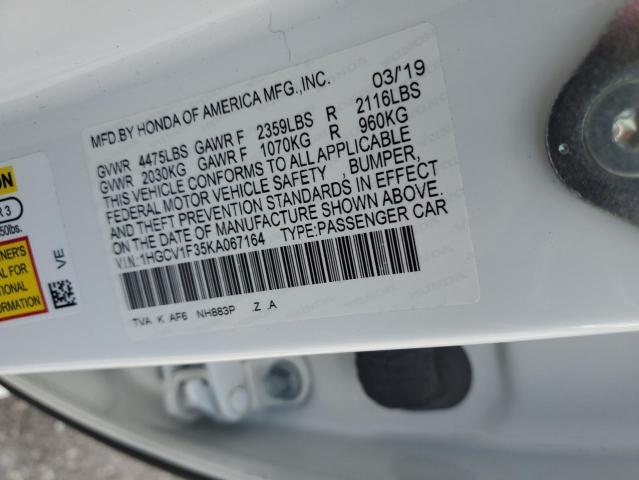 1HGCV1F35KA067164 Honda ACCORD SPO
