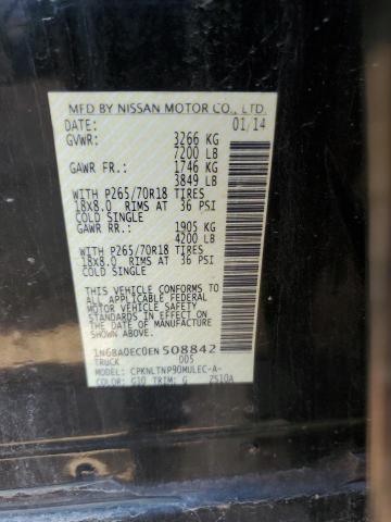 1N6BA0EC0EN508842 Nissan TITAN S