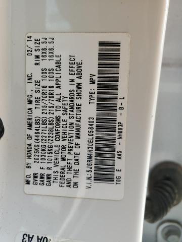 5J6RM4H30EL058403 Honda CR-V LX