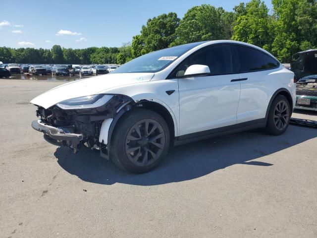 Продажа на аукционе авто 2022 Tesla Model X, vin: 7SAXCAE50NF345766, номер лота: 56280904