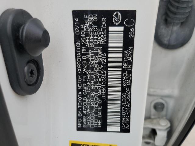 JTHBK1GG6E2117216 Lexus ES 350