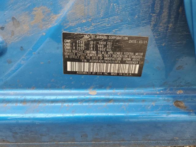 4S3GKAD61M3605579 Subaru Impreza Premium