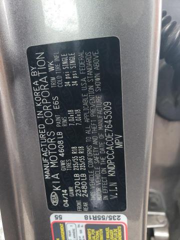 KNDPCCAC0E7645309 KIA Sportage Ex