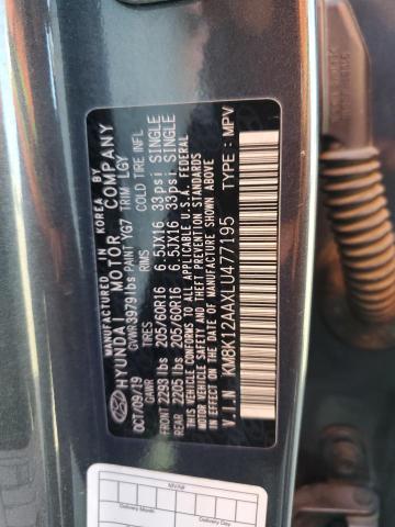 KM8K12AAXLU477195 Hyundai Kona Se