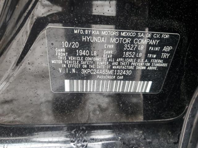 3KPC24A65ME132430 Hyundai ACCENT SE