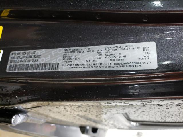 1C4JJXP65NW183002 Jeep Wrangler Unlimited Sahara 4xe