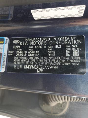 KNDPM3AC7L7779499 KIA Sportage Lx