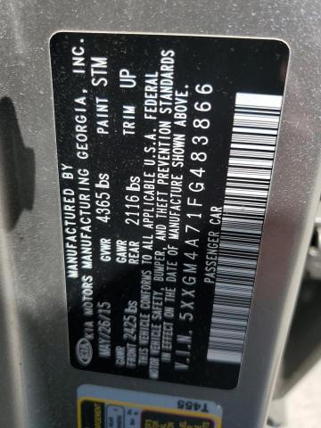 5XXGM4A71FG483866 KIA Optima Lx