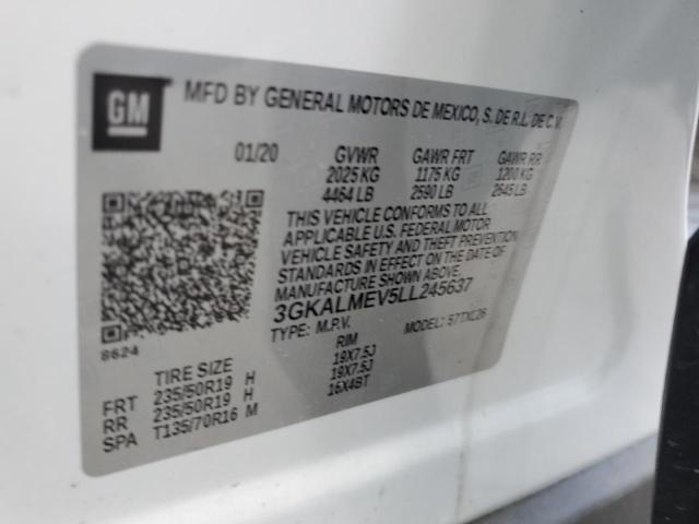 3GKALMEV5LL245637 GMC Terrain Sle