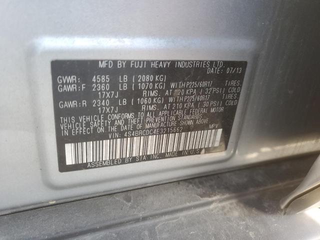 4S4BRCDC4E3215662 Subaru Outback 2.5i Premium