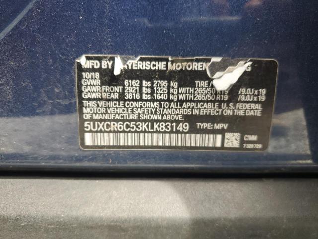 5UXCR6C53KLK83149 BMW X5 Xdrive40i