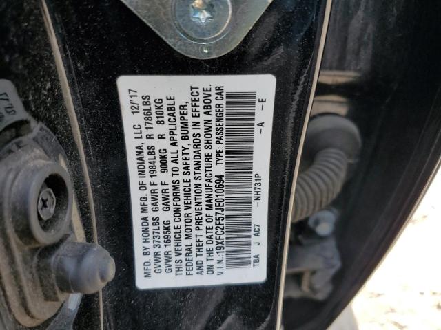 19XFC2F57JE010694 Honda Civic Lx
