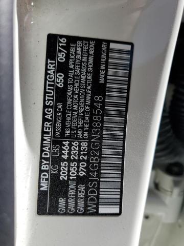 WDDSJ4GB2GN388548 Mercedes-Benz CLA 250 4MATIC