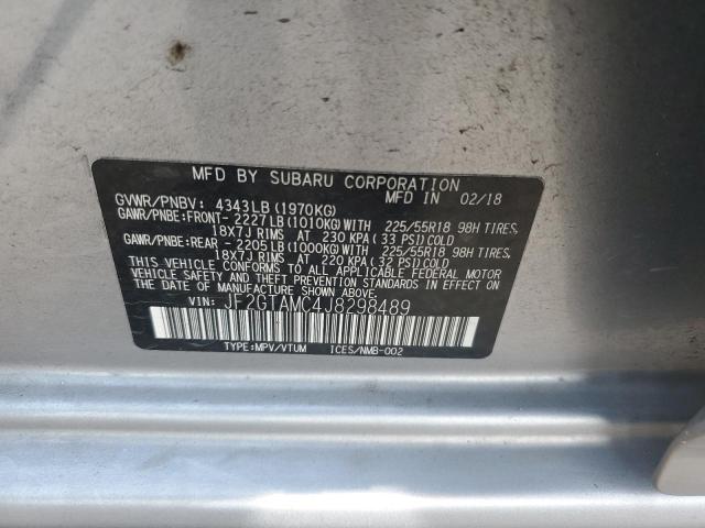 JF2GTAMC4J8298489 Subaru Crosstrek Limited