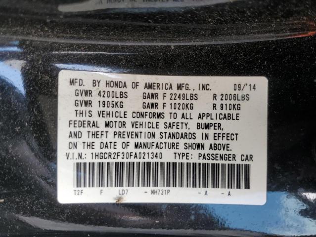 1HGCR2F30FA021340 Honda ACCORD LX