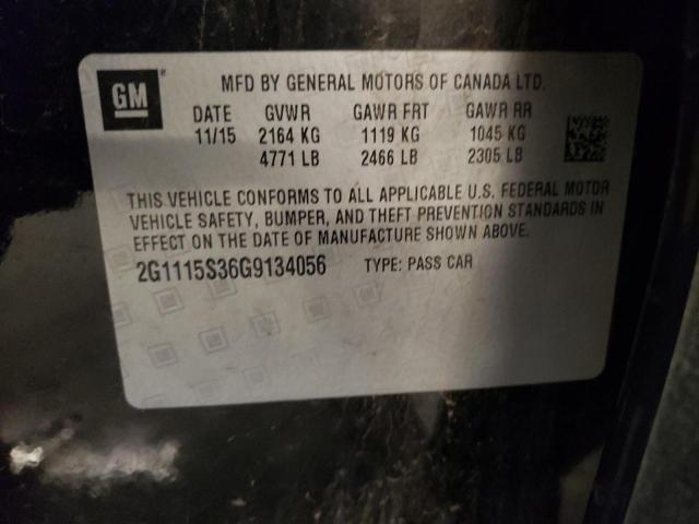 2G1115S36G9134056 Chevrolet IMPALA LT