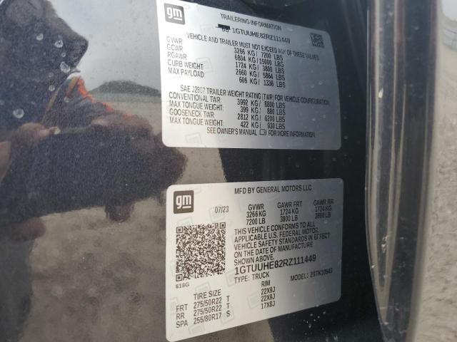 1GTUUHE82RZ111449 GMC Sierra K1500 Denali Ultimate