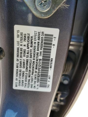 19XFB2F51FE121719 Honda Civic Lx