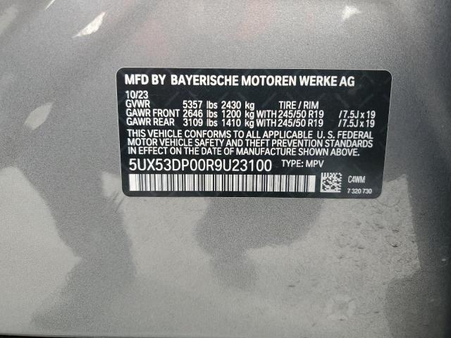 5UX53DP00R9U23100 BMW X3 Xdrive30i