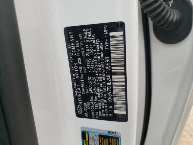 KM8R7DHE2MU195698 Hyundai Palisade Calligraphy