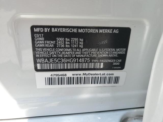 WBAJE5C36HG914875 BMW 540 I