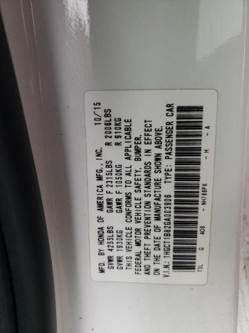 1HGCT1B82GA003906 Honda ACCORD EXL