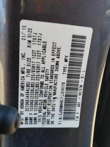 5J6RM4H57FL034179 Honda CR-V EX