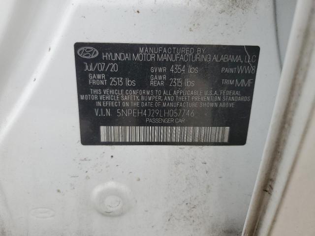 5NPEH4J29LH057746 Hyundai Sonata Limited