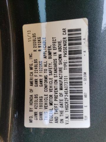 1HGCR2F34EA073701 Honda ACCORD LX